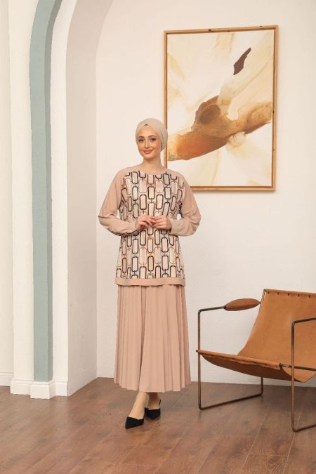 طقم تنورة